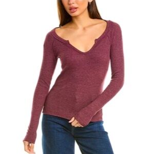 Project Social T NWT Haleigh Marled Rib Top Size: XS